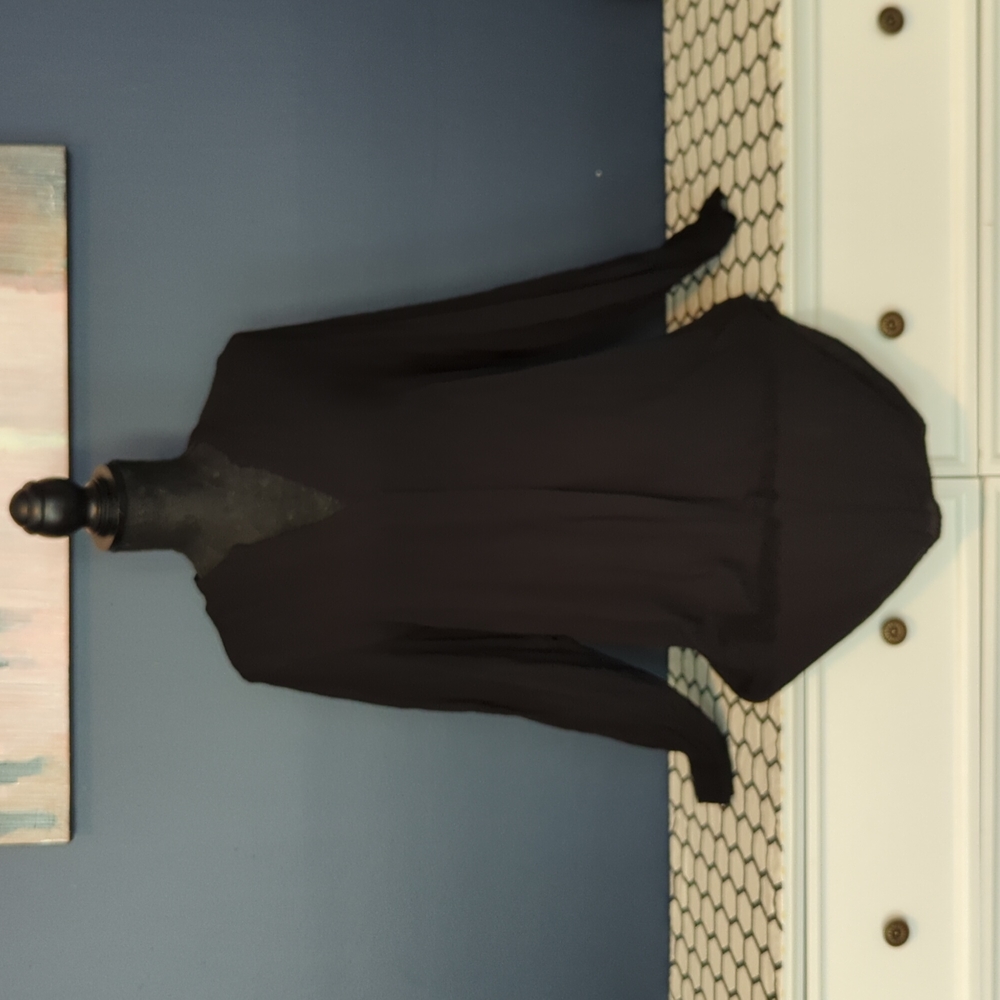 Pleated shift dress